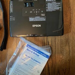 Brand new Epson powerlite 1761w projector.